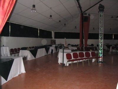 Inauguration de l'Espace AIXAGONE préparation des buffets