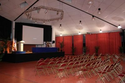 Conférence des Maires des Bouches du Rhône sur les risques majeurs - salle AIXAGONE