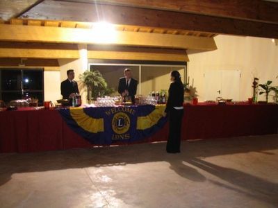 Patio - apéritif du Lyon's Club