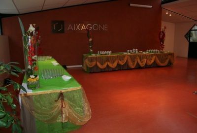 Salle d'Accueil de l'Espace Aixagone à Saint Cannat, près d'Aix en Provence